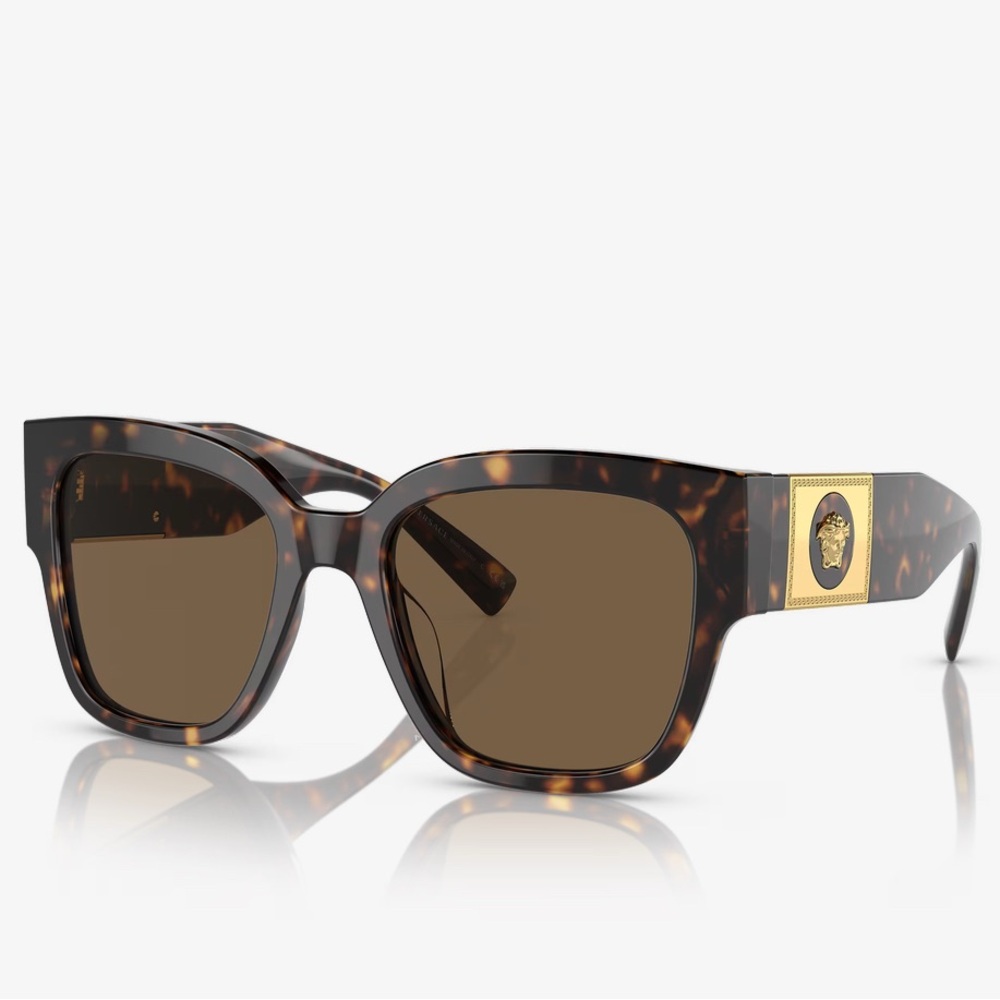 Versace Medusa Tortoise Sunglasses VE4437 54mm Women’s